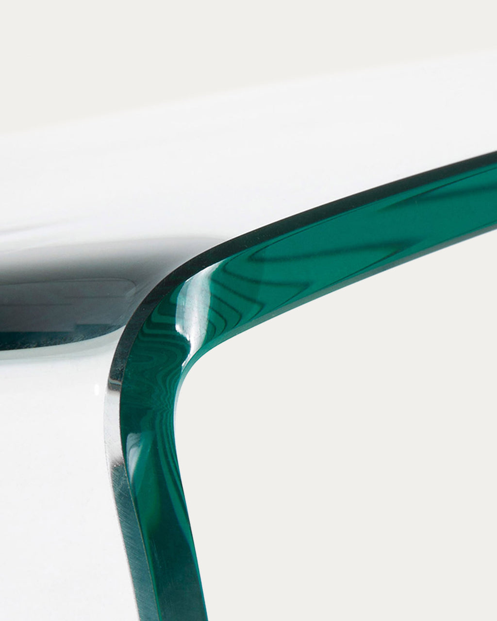 Table Basse en Verre Trempé 110x50 cm