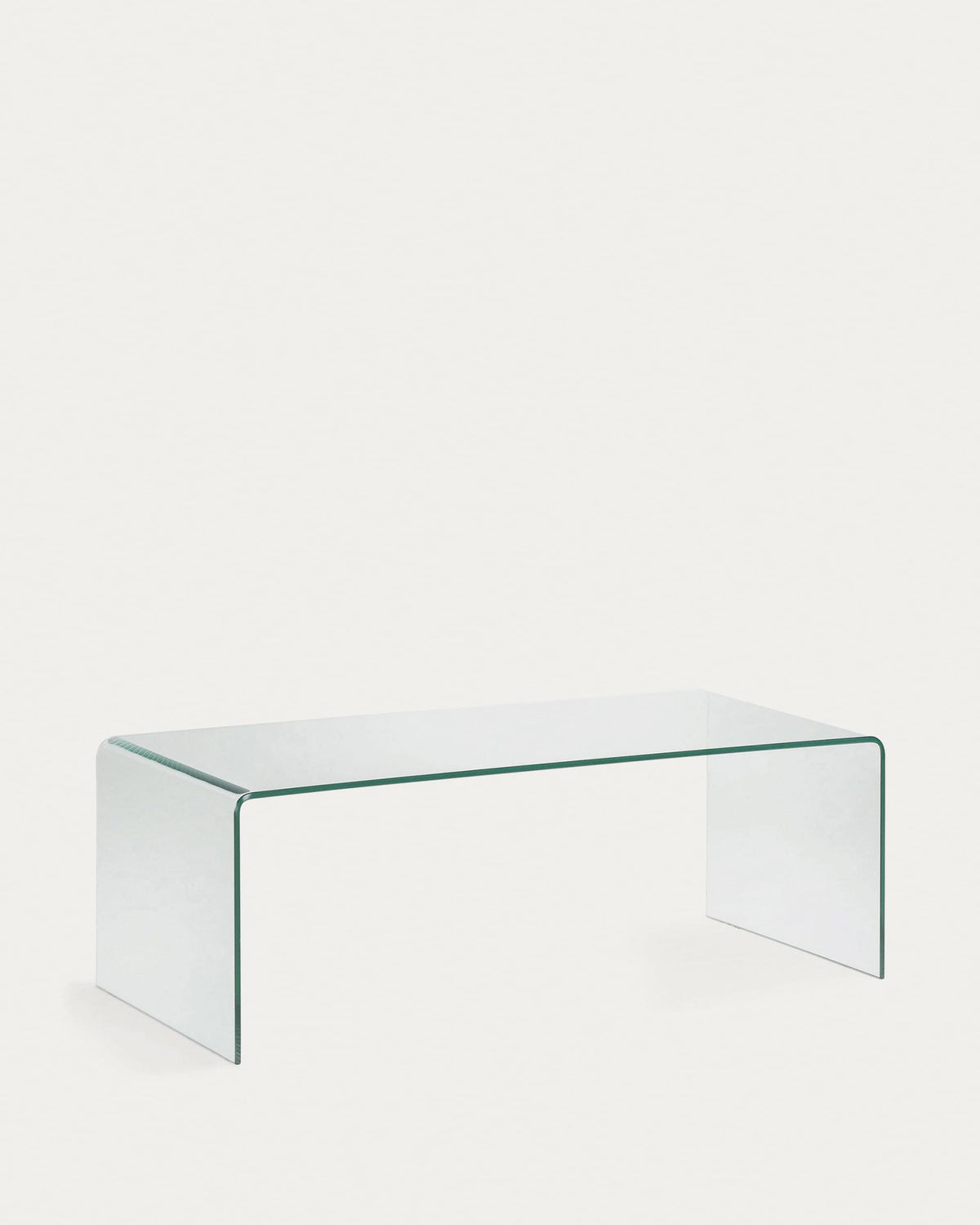 Table Basse en Verre Trempé 110x50 cm