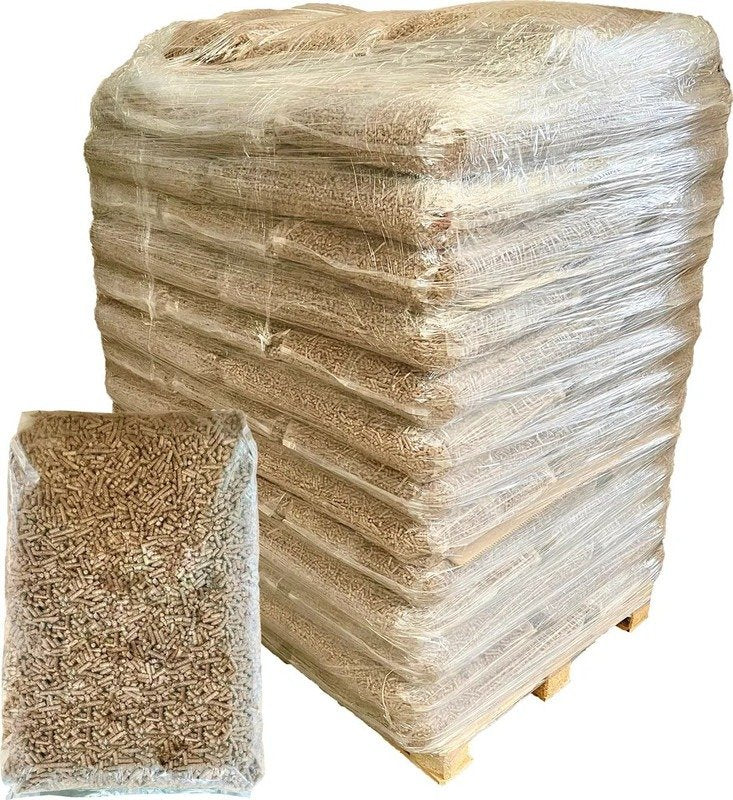 Pellets de Bois de Chêne 6 mm 1020 kg