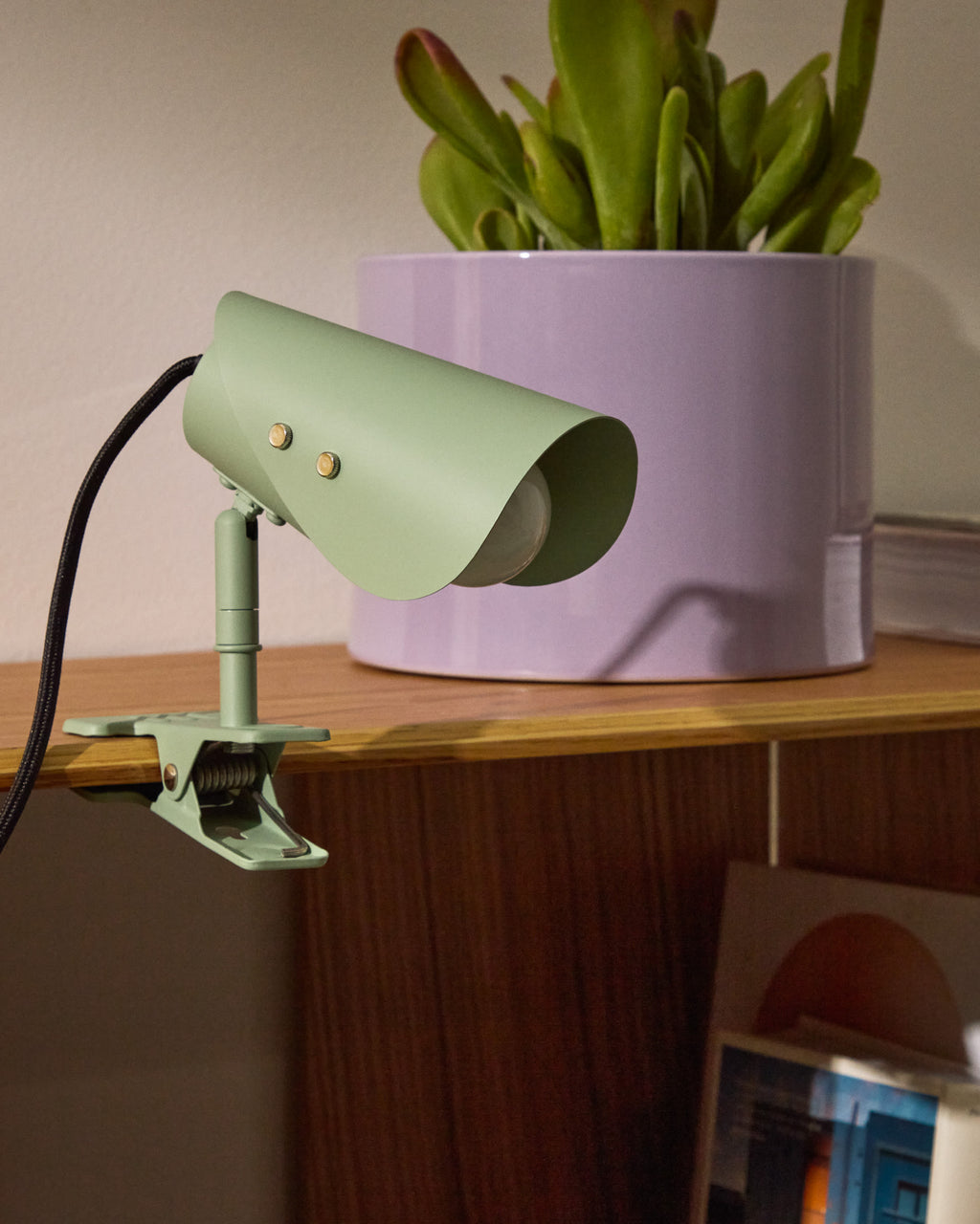 Lampe de Bureau avec Pince en Métal