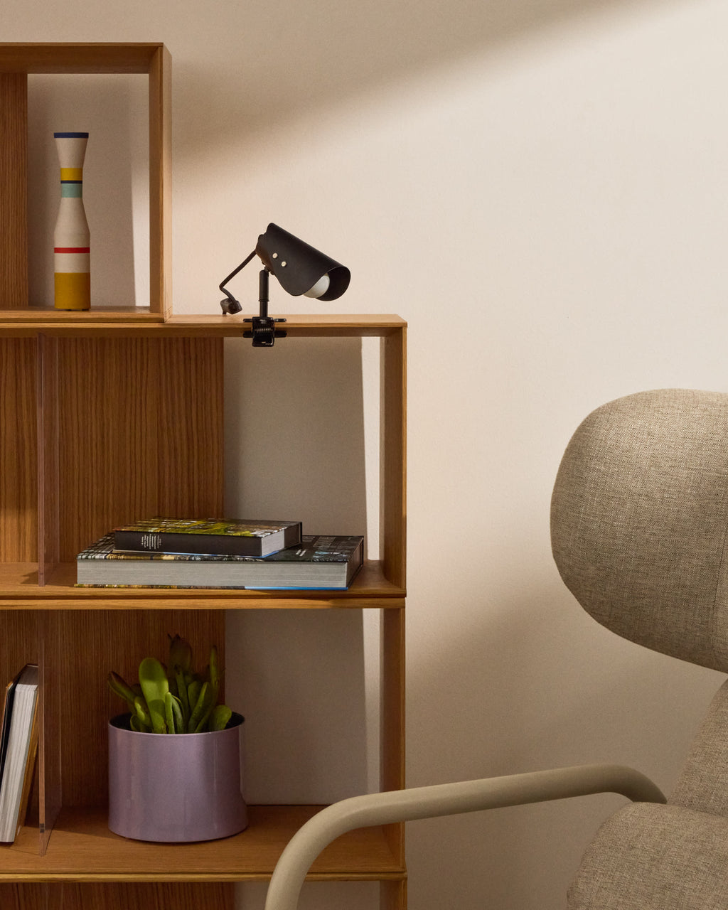 Lampe de Bureau avec Pince en Métal