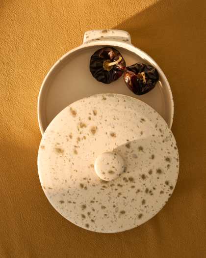 Coreni Planche de Service en Marbre Blanc 23 x 15 cm