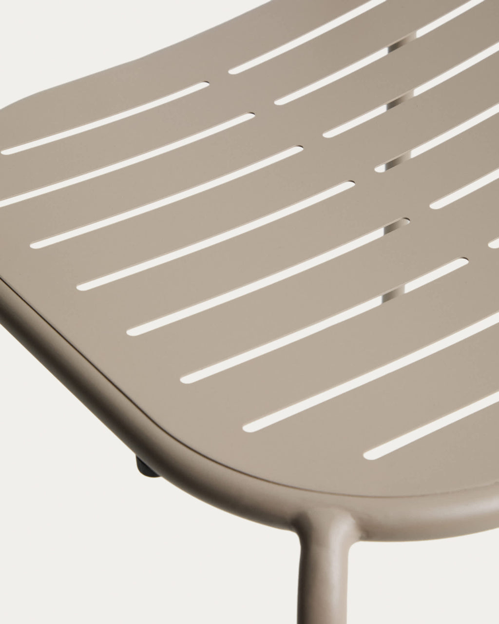 Brai Chaise Empilable d’Extérieur en Acier Galvanisé