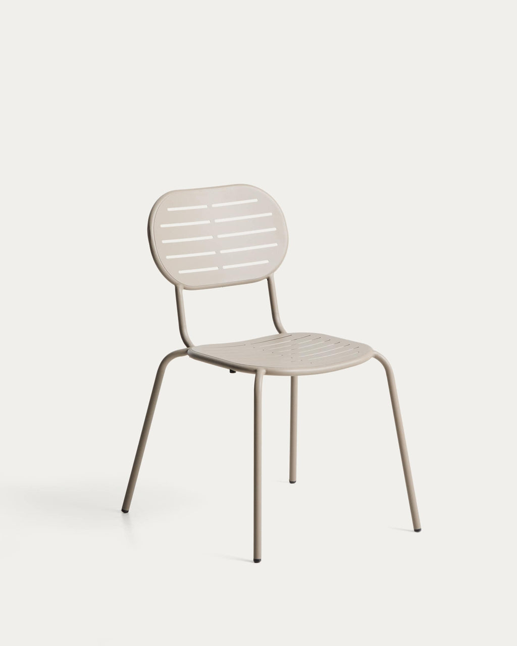 Brai Chaise Empilable d’Extérieur en Acier Galvanisé