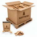 Bois de Chauffage Extra Sec 30 cm 0,5 m³