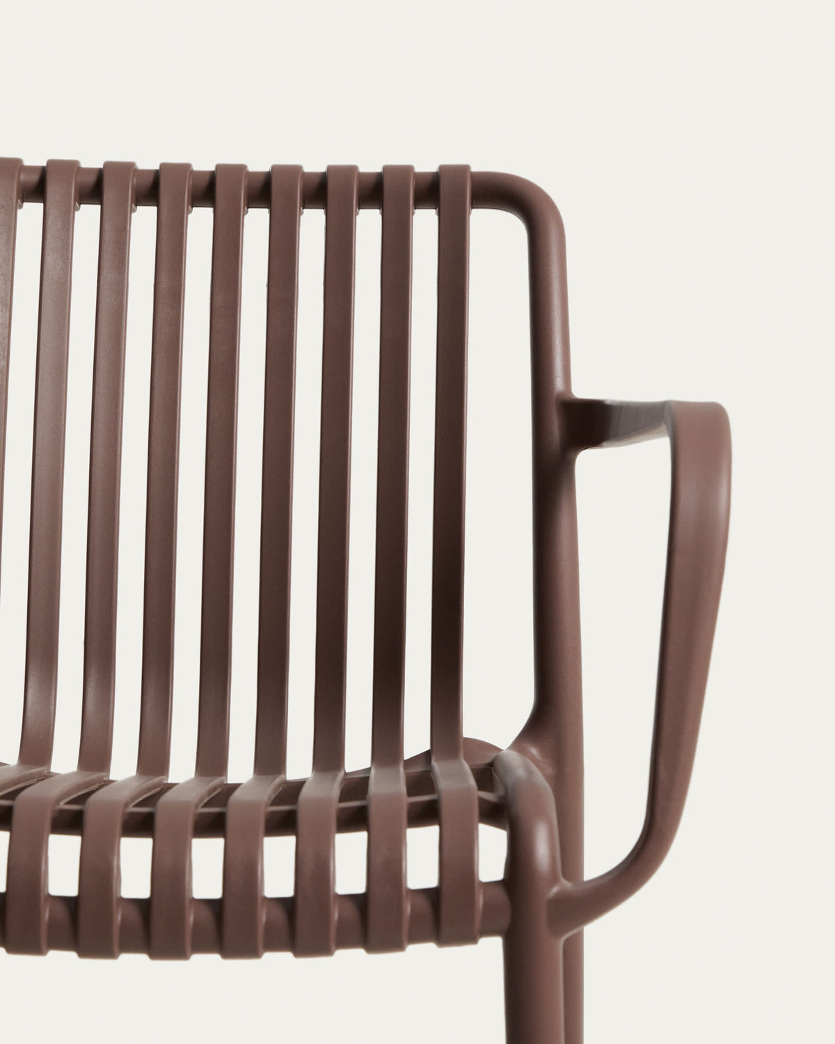 Isabellini Chaise Empilable d'Extérieur en Plastique