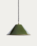 Ceren Luminaire de Plafond en Céramique Verte 29 cm