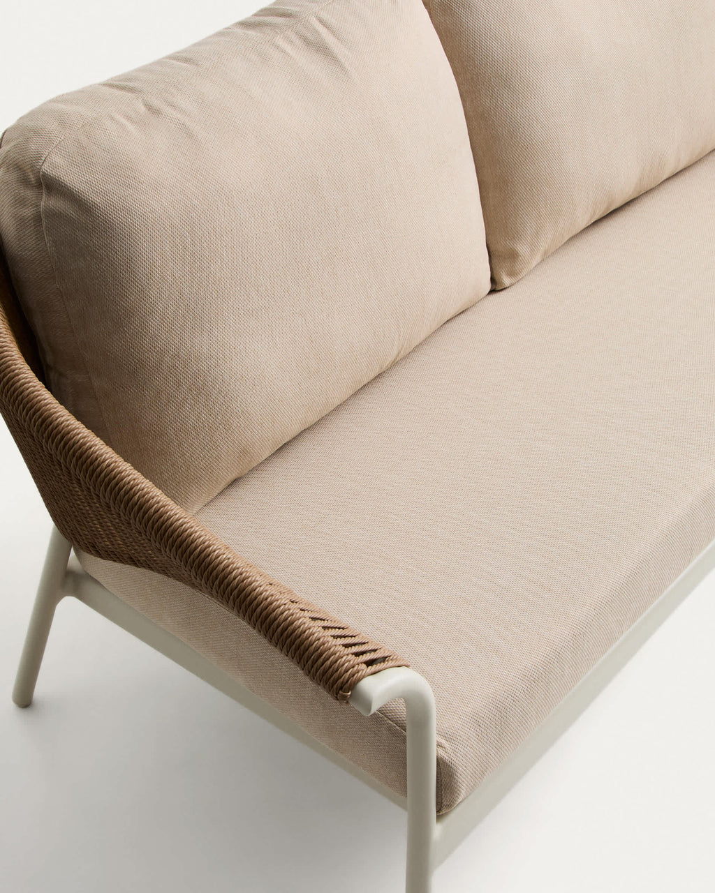 Zuara Ensemble Canapé 3 Places Fauteuils et Table d'Extérieur