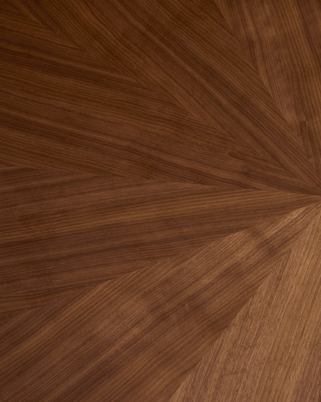 Naanim Table Ronde en Placage de Noyer Ø 120 cm
