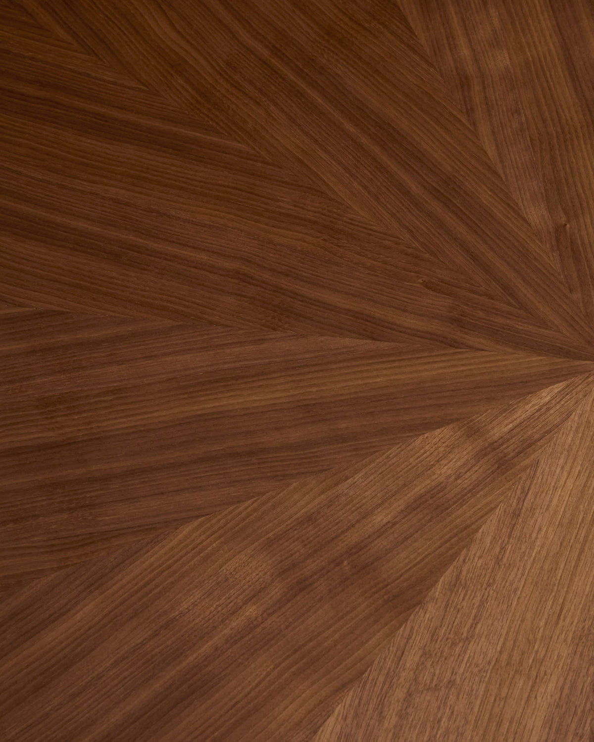Naanim Table Ronde en Placage de Noyer Ø 120 cm