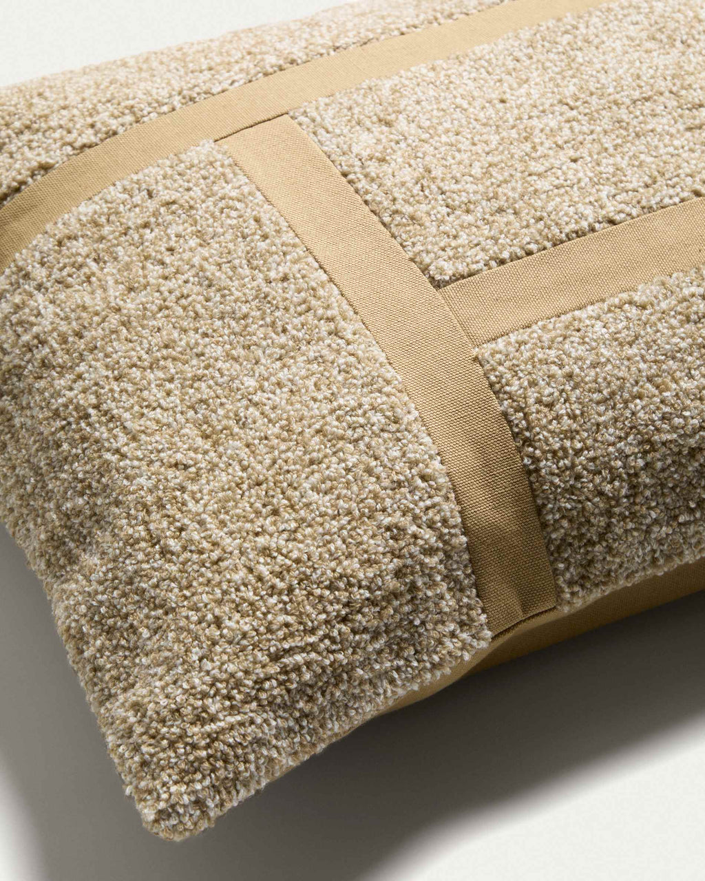 Lomel Housse de Coussin en Micro-Bouclette 40x60 cm