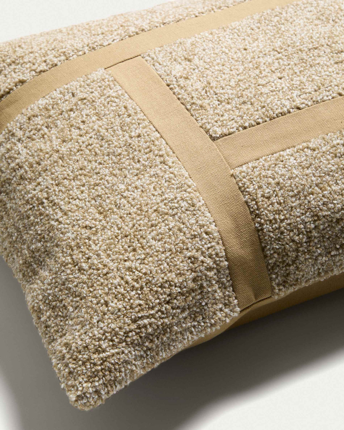 Lomel Housse de Coussin en Micro-Bouclette 40x60 cm