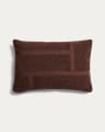 Lomel Housse de Coussin en Micro-Bouclette 40x60 cm