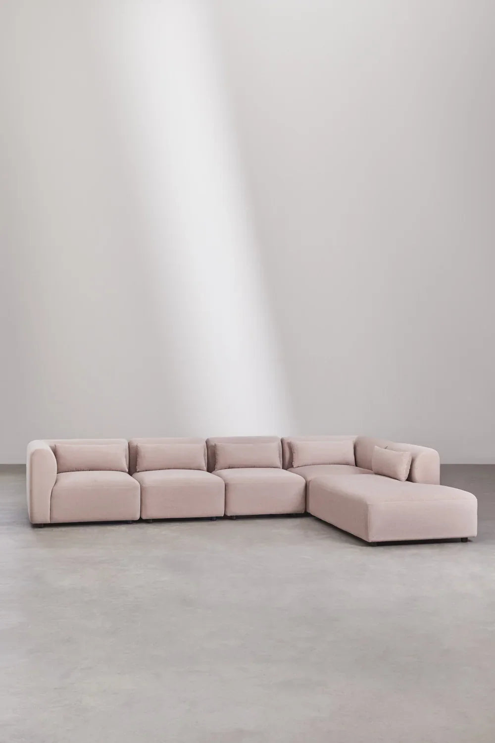Fogler Canapé Modulaire 5 Pièces avec Méridienne Droite