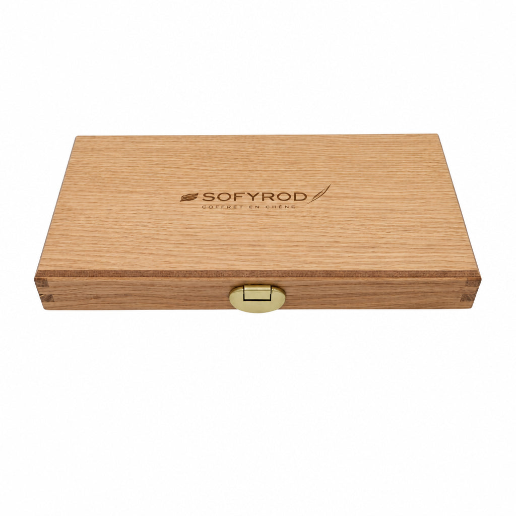 Coffret 6 Couteaux de Table en Bois d'Olivier