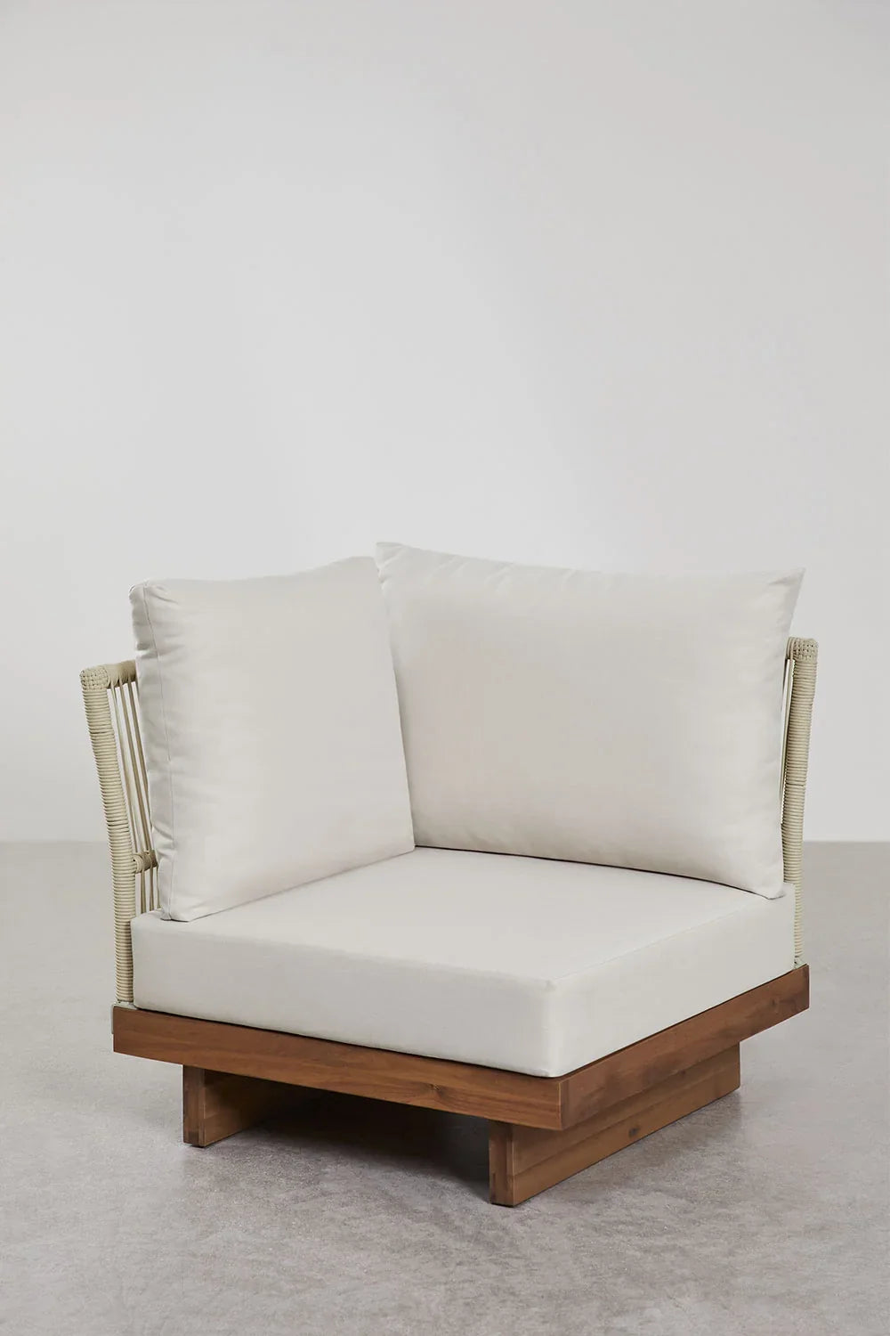 Dailin Ensemble Salon Modulaire 3 Pièces Bois d'Acacia