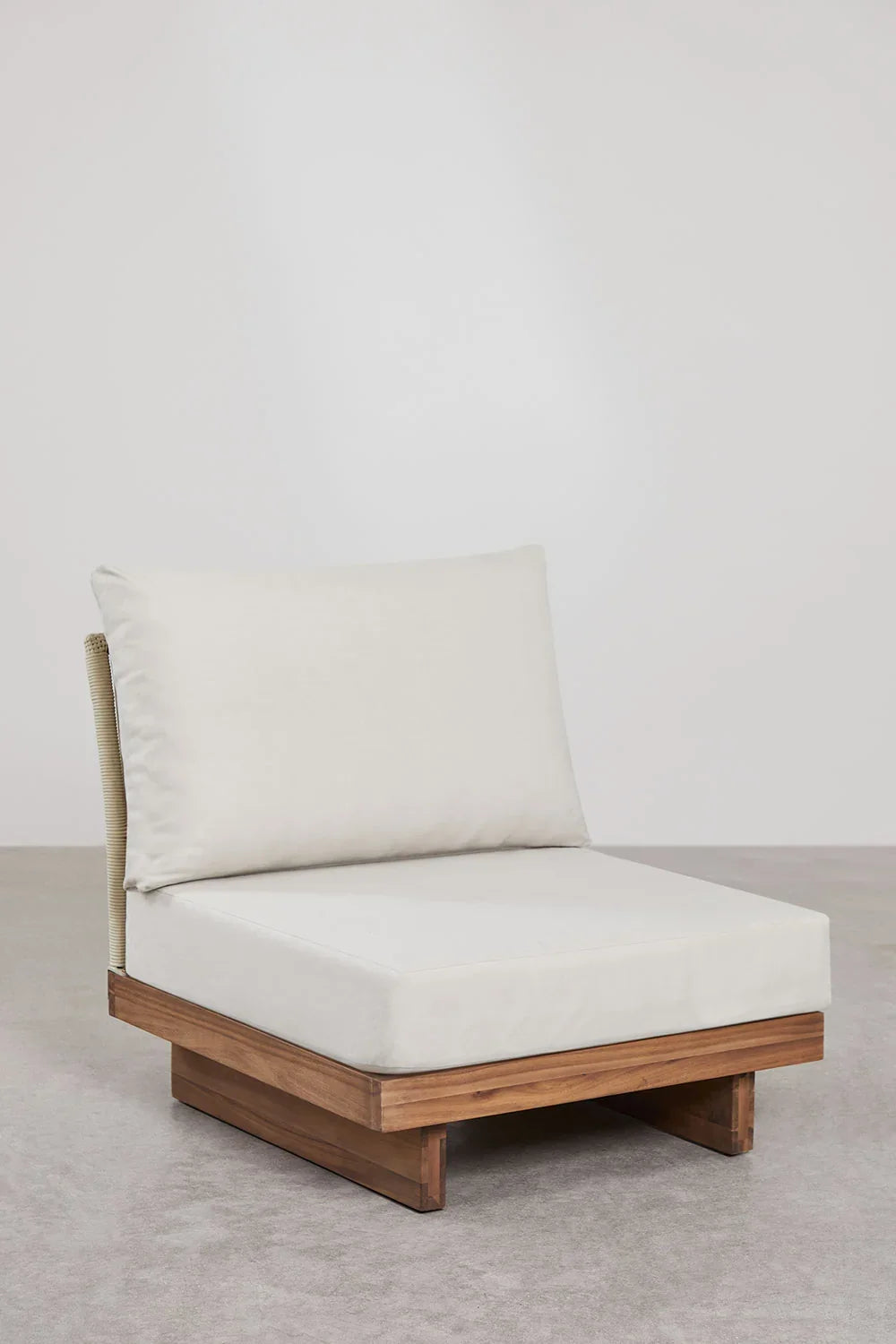 Dailin Ensemble Salon Modulaire 3 Pièces Bois d'Acacia
