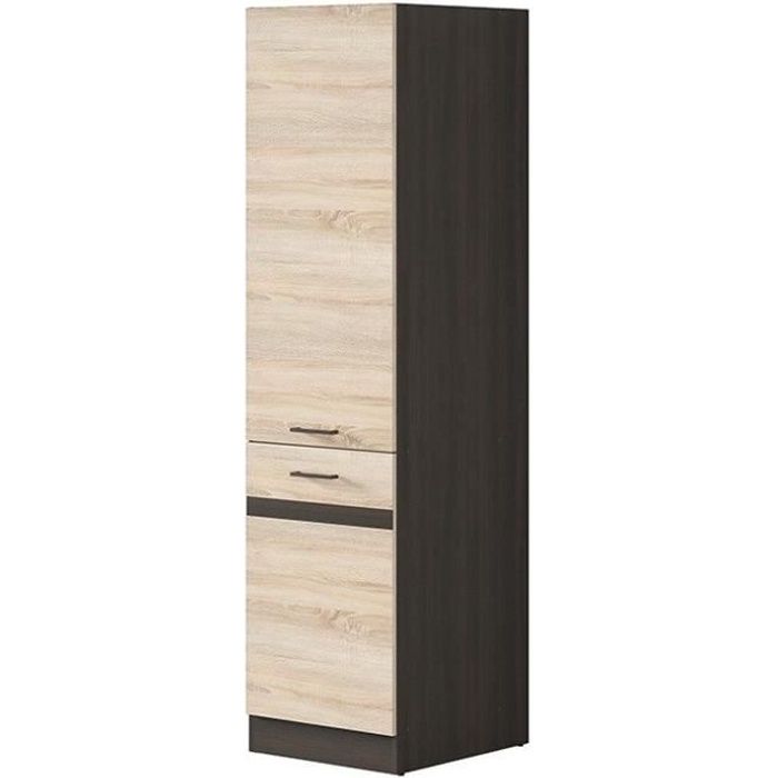 Colonne de Cuisine 2 Portes 50x57.5x195.5 cm