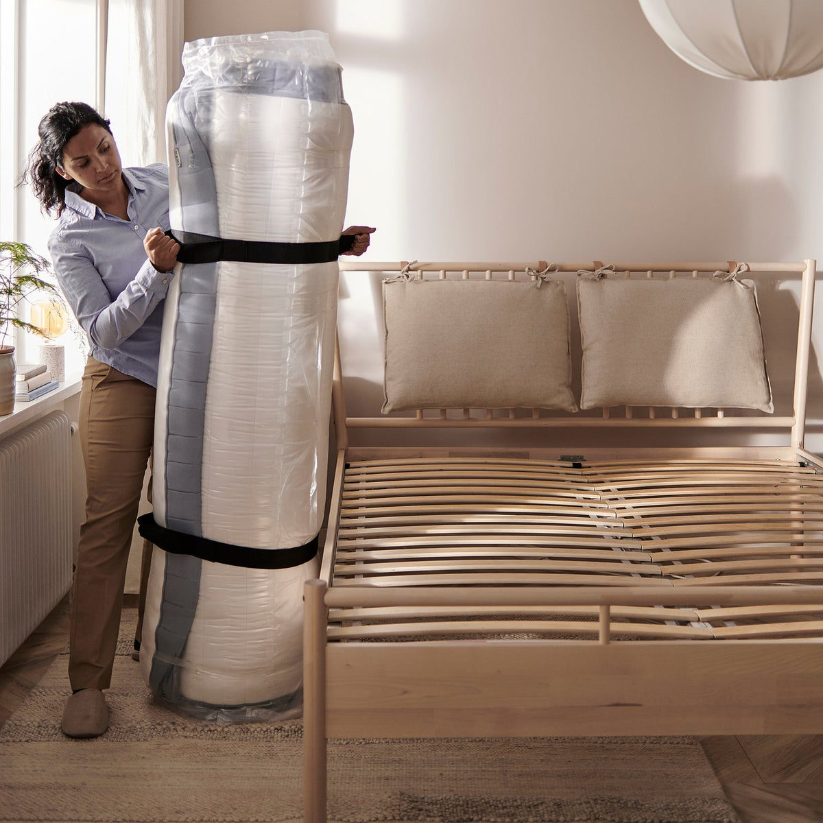 IKEA VALEVÅG Matelas à Ressorts Ensachés